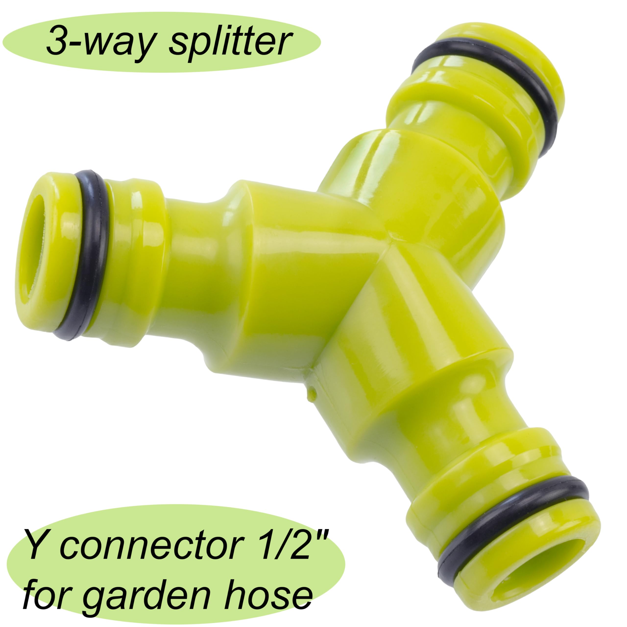 ERSAN-- C76732 - Lot De 5 Connecteurs Raccords 1/2'' à 3 Voies En Y