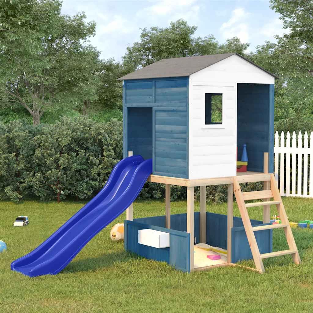 Children's Slide Polypropylene Blue 175x38x23cm