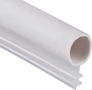 Window Weatherstrip Seal 5/16" Bulb Bubble Kerf Mount 4 Colors & 6 Length Options (17', White)