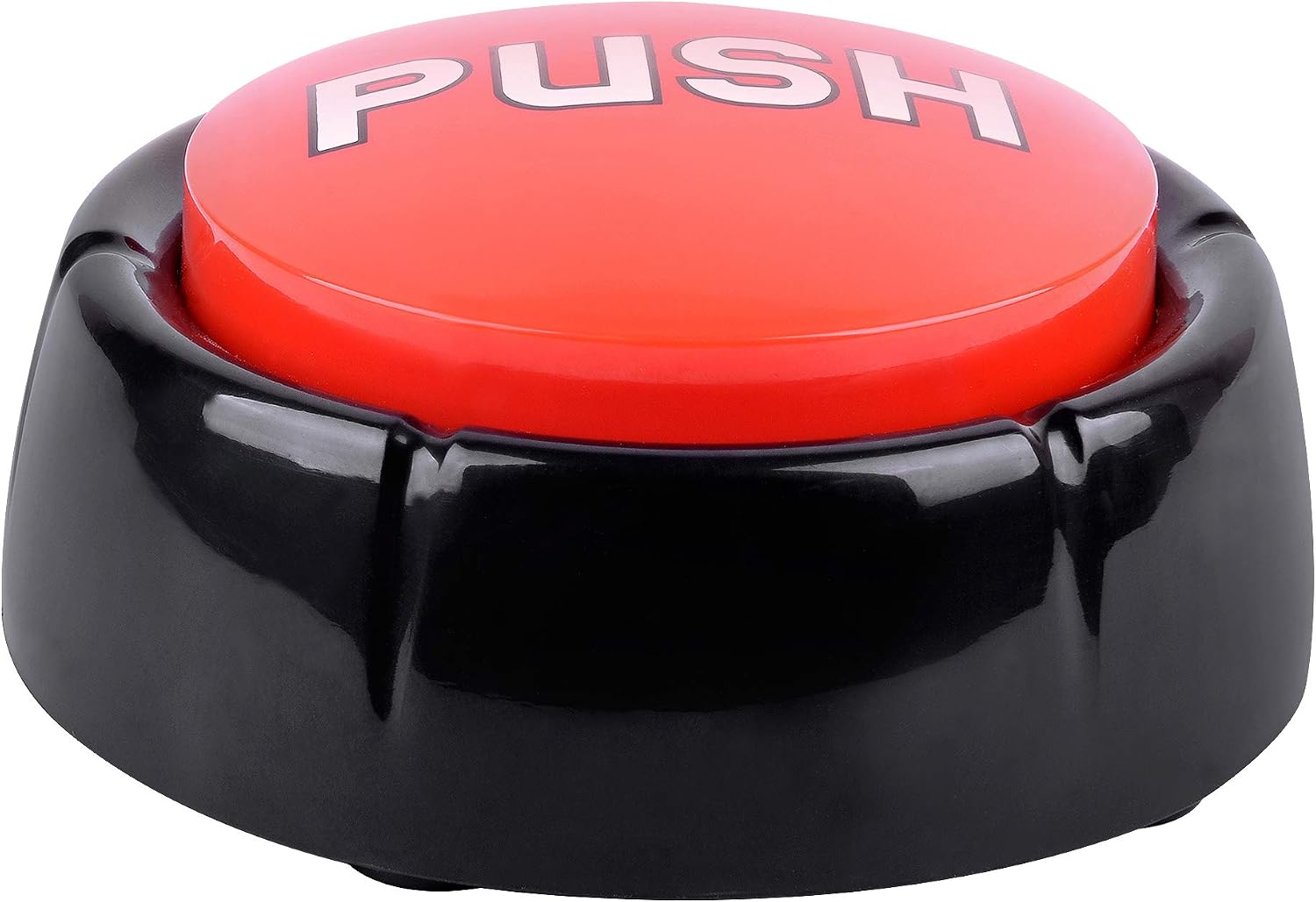 USB Sound Button–Make Your Own Button By Uploading Audio Files Direct – Fits 100+ Recordings Easy–Top Recordable Quality Playback-Funny Novelty Office Desk Gag Gift– BATTERY+USB CABLE INSIDE