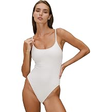 Women One Piece Swimsuit for Women Adjustable Bathing Suit Cheeky Sexy High Cut Ladies Vacation Beachwear