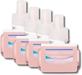 Yankee Candle ScentPlug Refill, Pink Sands (Pack of 4)