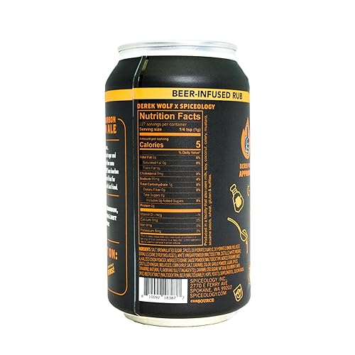 Miniatura 2 de Spiceology & Derek Wolf - Sticky Bourbon Brown Ale - Mastices para barbacoa con infusión de cerveza, especias y condimentos. Uso en cerdo, frijoles
