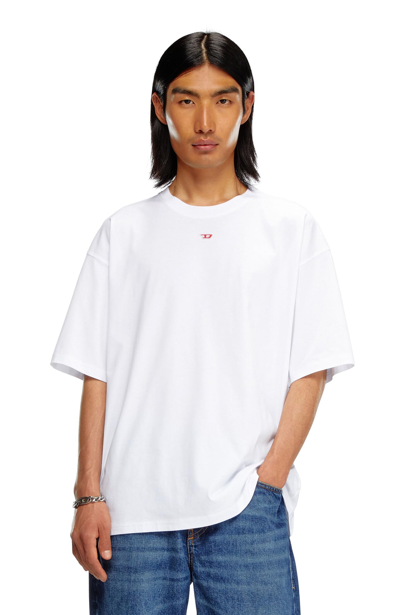 Diesel_T-BOXT-D Maglietta_Sweatshirt_White_M