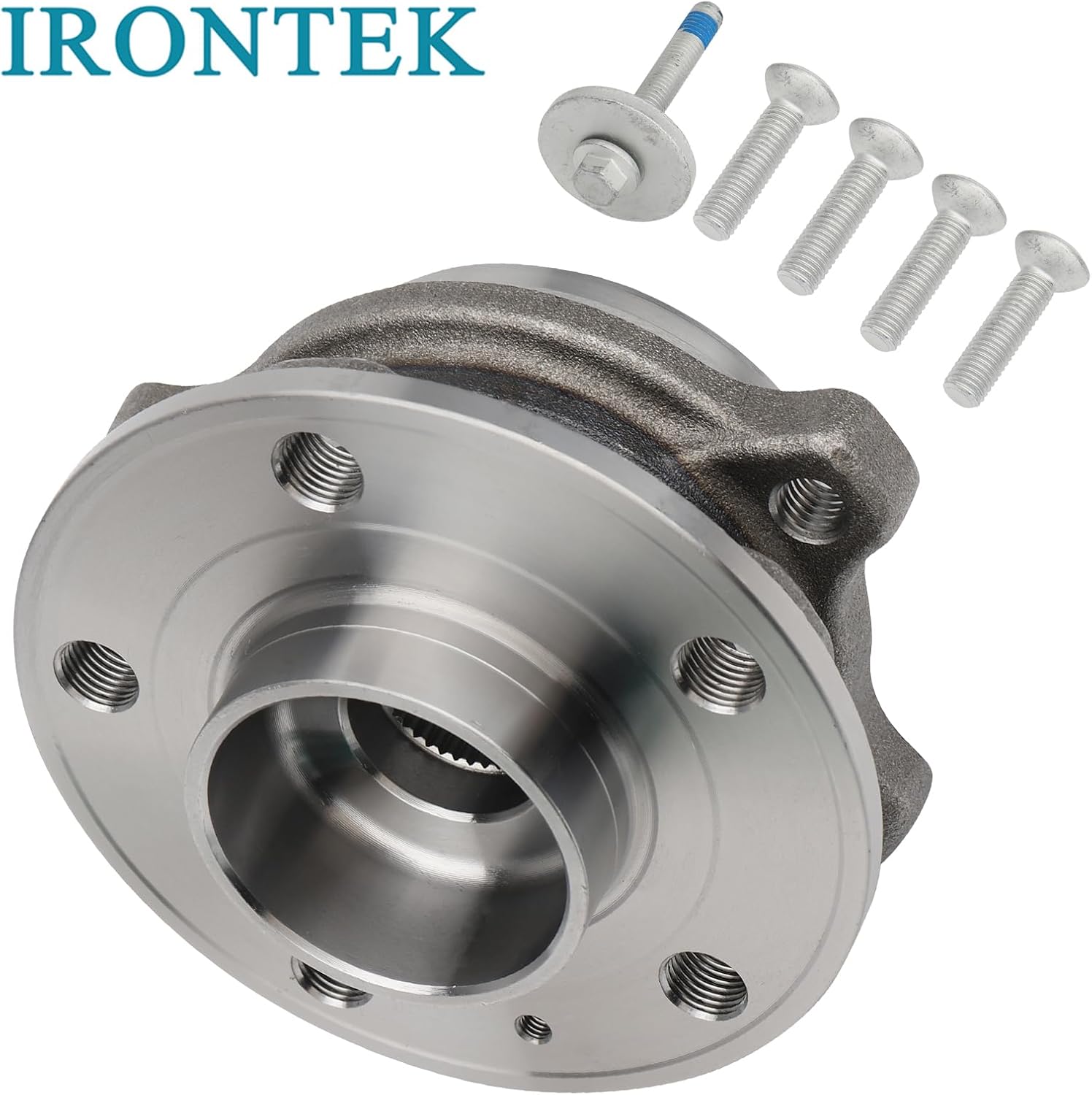 IRONTEK 512576 Front or Rear Wheel Bearing and Hub Assembly Compatible for Volvo 2019 S60/ 2017-2019 S90/ 2019 V60/ 2018-2019 V90/ 2017-2019 V90 Cross Country/ 2018-2019 XC60/ 2016-2019 XC90 1PCS