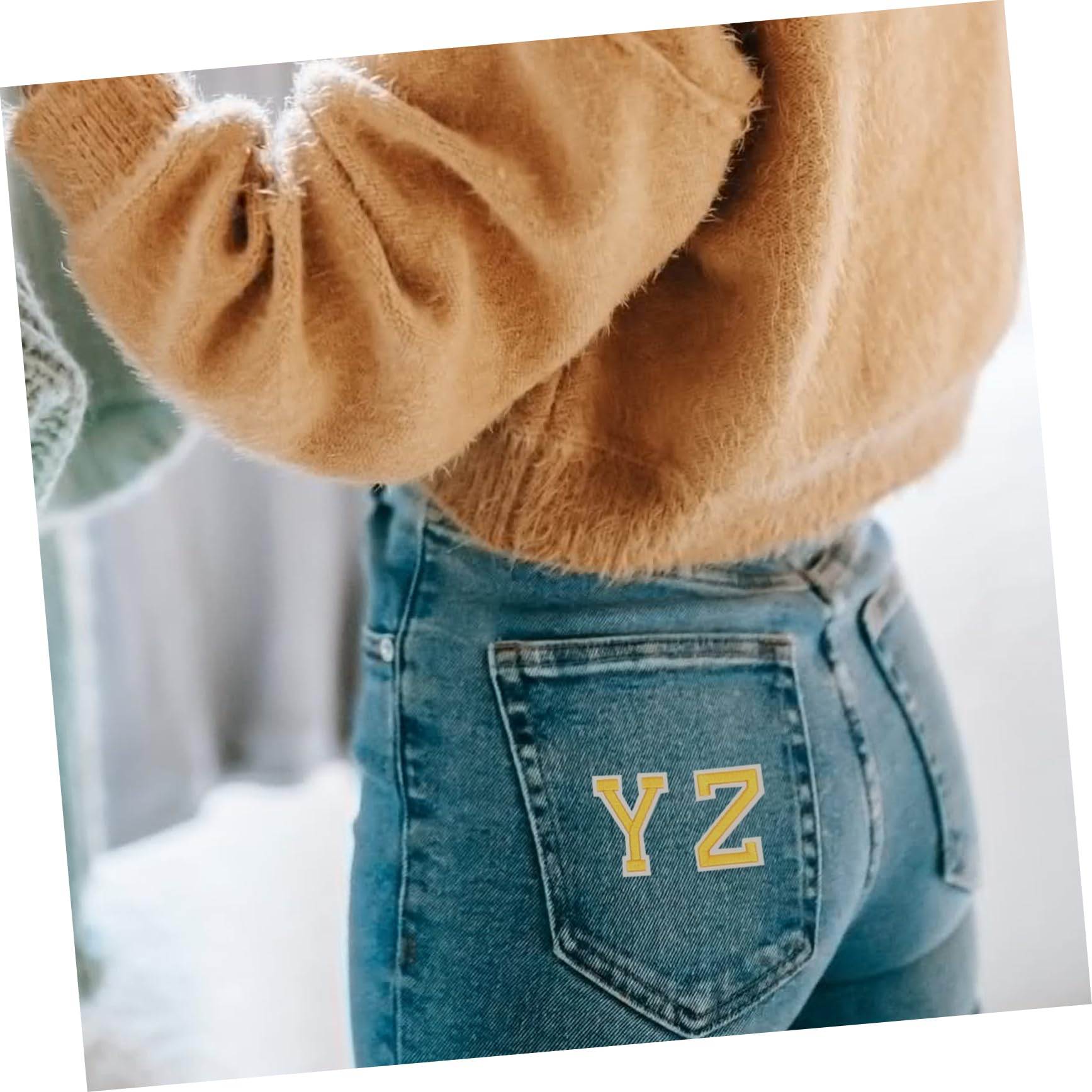 Operitacx 8sets Toppe Per Abbigliamento Patches Termoadesivi Per Jeans Camicie e Accessori Per Decorazioni e Riparazioni