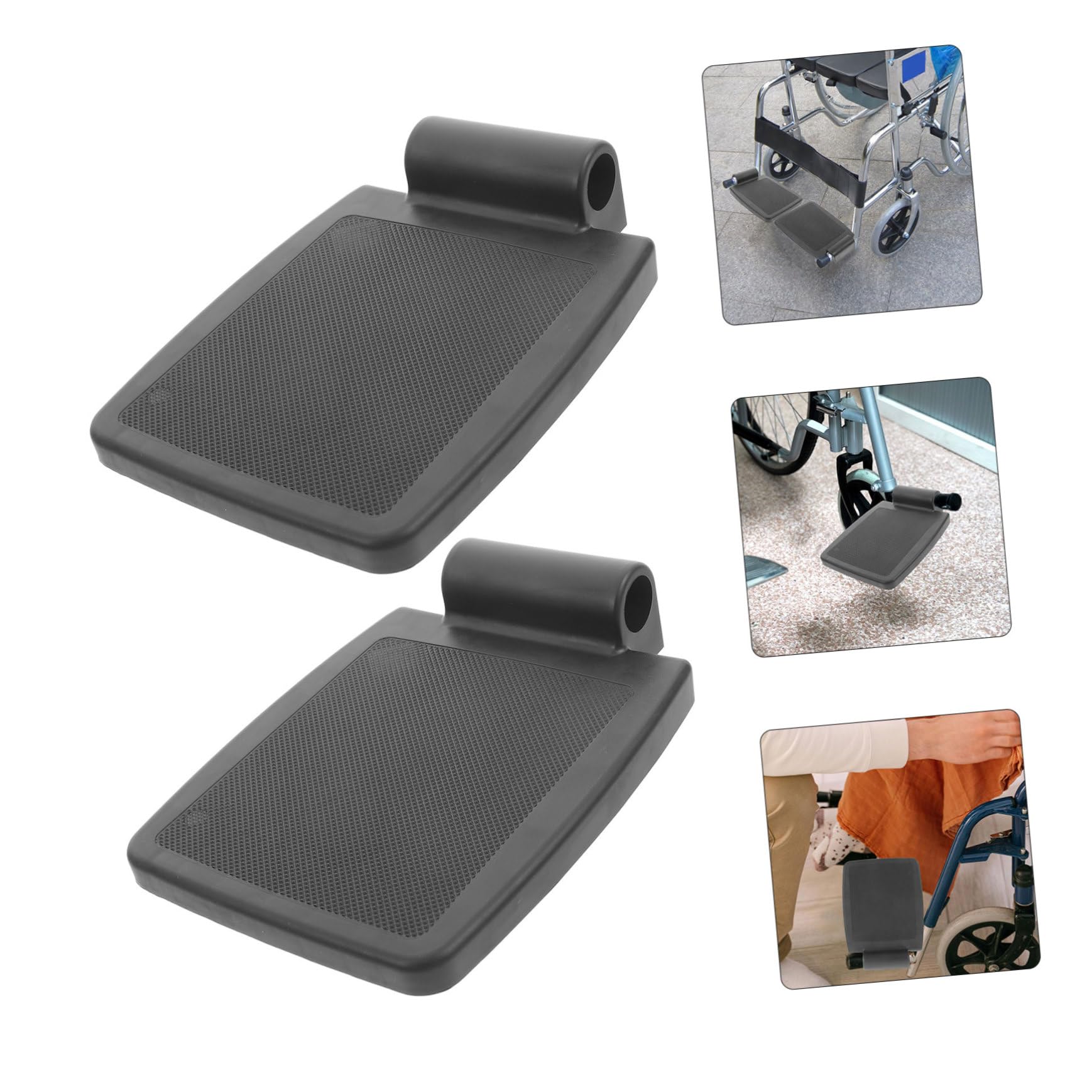 FRCOLOR 10 Uds Reposapiés Para Silla De Ruedas Pedal Resistente Para Silla De Ruedas Reposapiés Universal Para a De as De Repuesto Para a De as Pedal