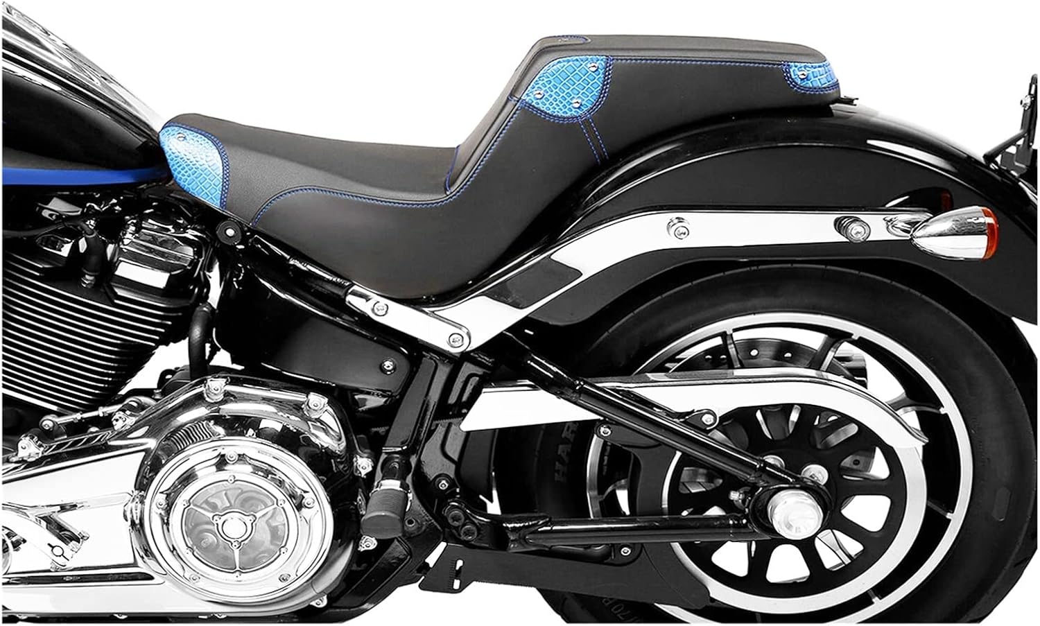 シート ハーレーストリートボブソフトスタンダード18-21のための