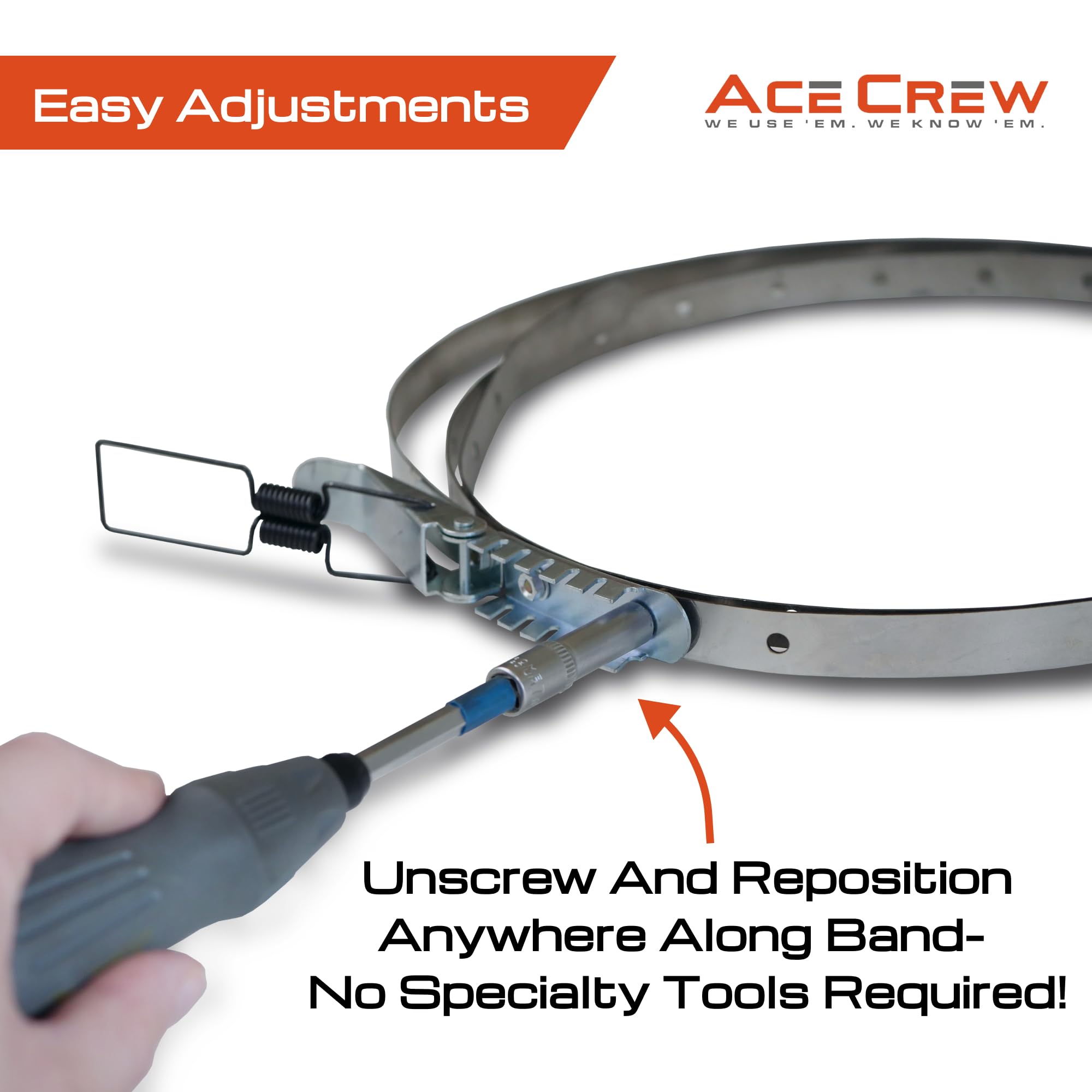 AceCrew Dust Collector Clamp - Universal Fit -3