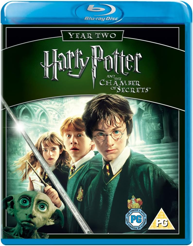 Harry Potter and the Chamber of Secrets [Blu-ray] [2002] [Region Free]