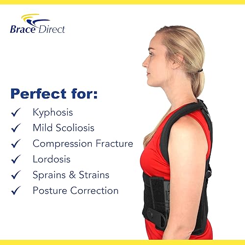 Miniatura 4 de Corrector de postura ajustable L0456 L0457 para alivio de la cifhosis apoyo de escoliosis leve alivio del dolor de espalda y tratamiento de la