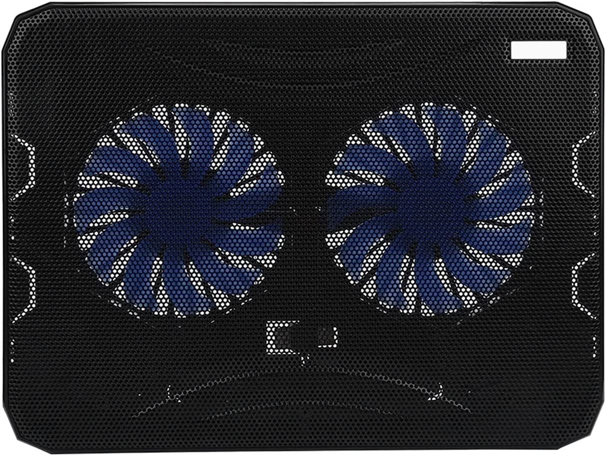Refroidisseur Pc Portable Coussin De Refroidissement pour Ordinateur Portable Plastiques D'ingénierie Base Refroidisseur pour USB 2 Ventilateur Muet Ventilateur Rapide