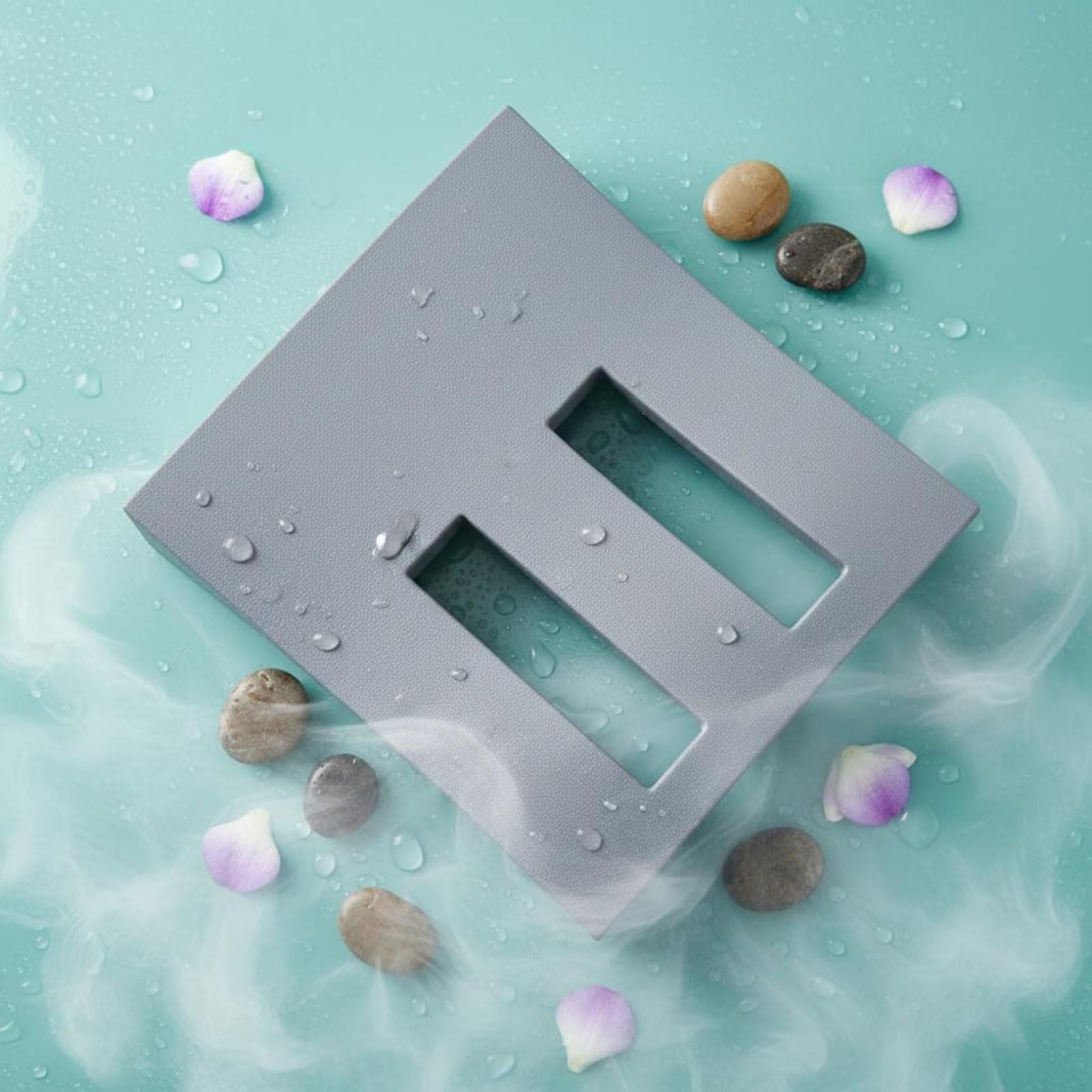 Poggiatesta Vasca Schiumato Facile da Pulire Cuscino PU Vasca Resistente all’umidità Accessorio Bagno per Piscina