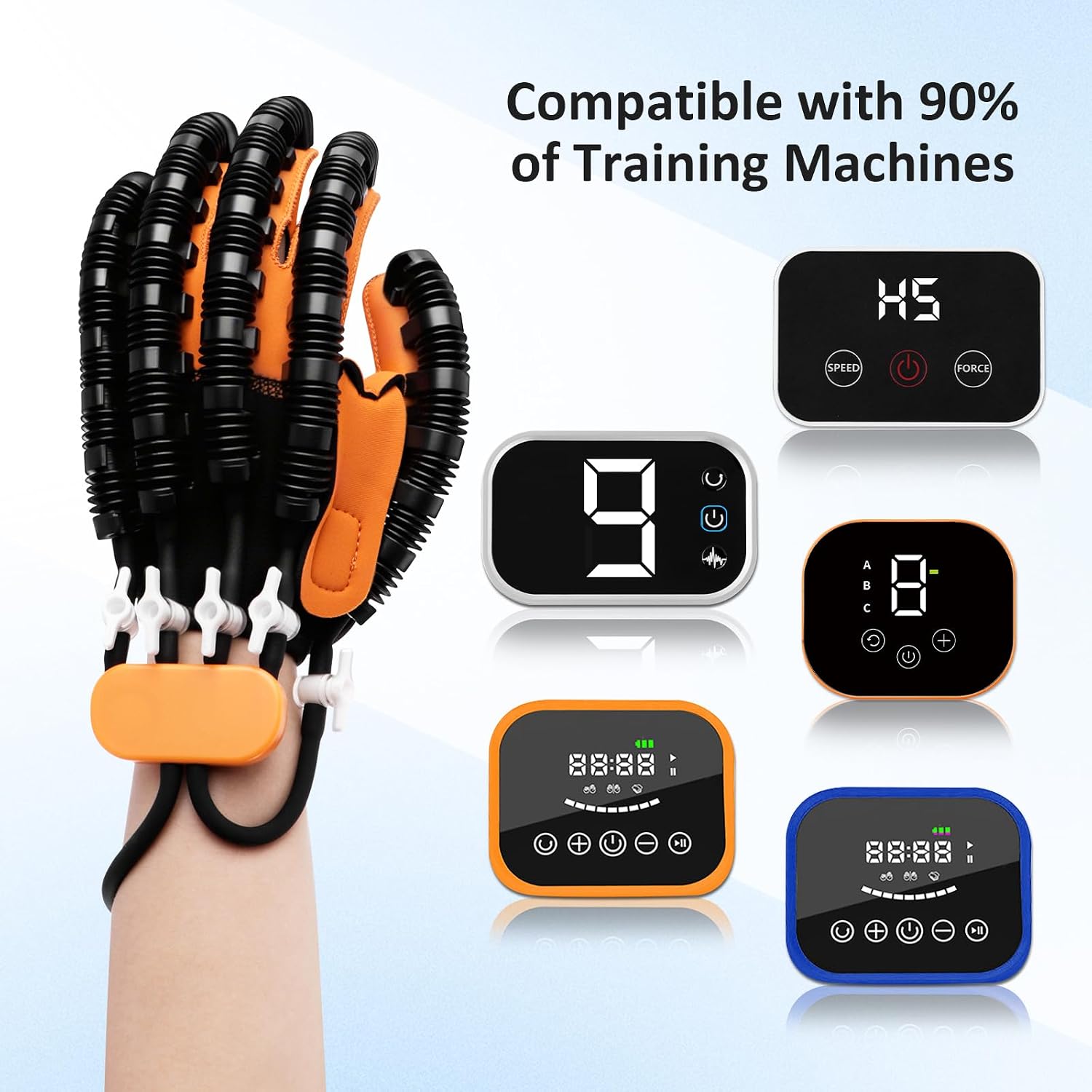 Rehabilitation Robotics Gloves Replacement & Interface Accessories, Stroke Hand Recovery Finger Exerciser Gloves, Not Including Main Device