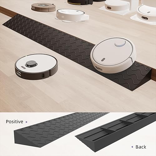 Miniatura 7 de Rampas de umbral de elevación de 0.6 pulgadas para puertas, rampa de silla de ruedas para escalones del hogar, rampa de umbral de puerta con