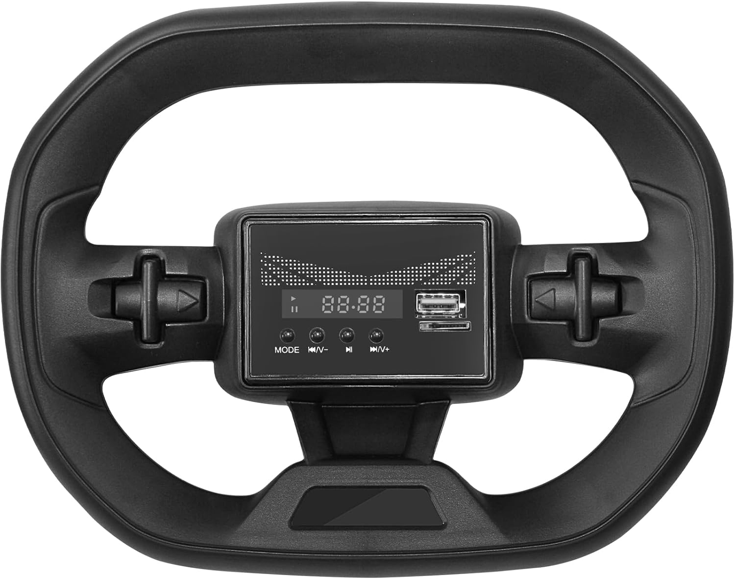 KerryYoo Go Kart Steering Wheel Accessories, Children's Electric Powered Ride On Toys Car Replacement Parts Steering Wheel