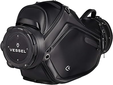 Vessel ヴェゼル キャディバッグ Prodigy ブラック VESSEL（スポーツ