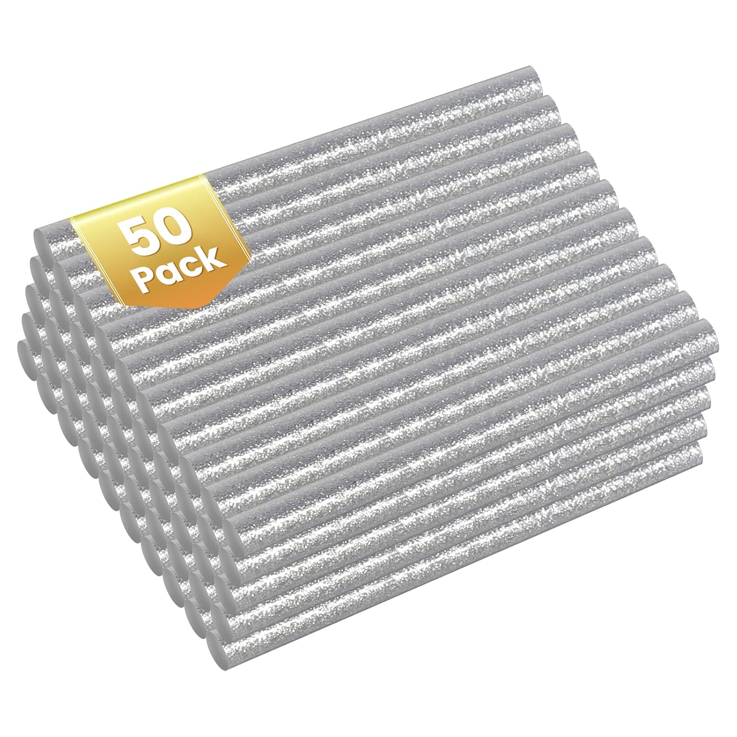 Transparent Hot Glue Sticks 100 Pack, 0.43 x 8 Inches Glue Refills for Multi-Purpose Crafting, Art DIY and Home Decor