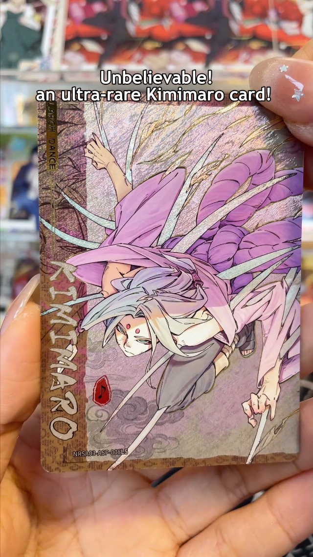 Amazon.com: KAYOU Naruto Smriti Collectible Card Chapter Jin
