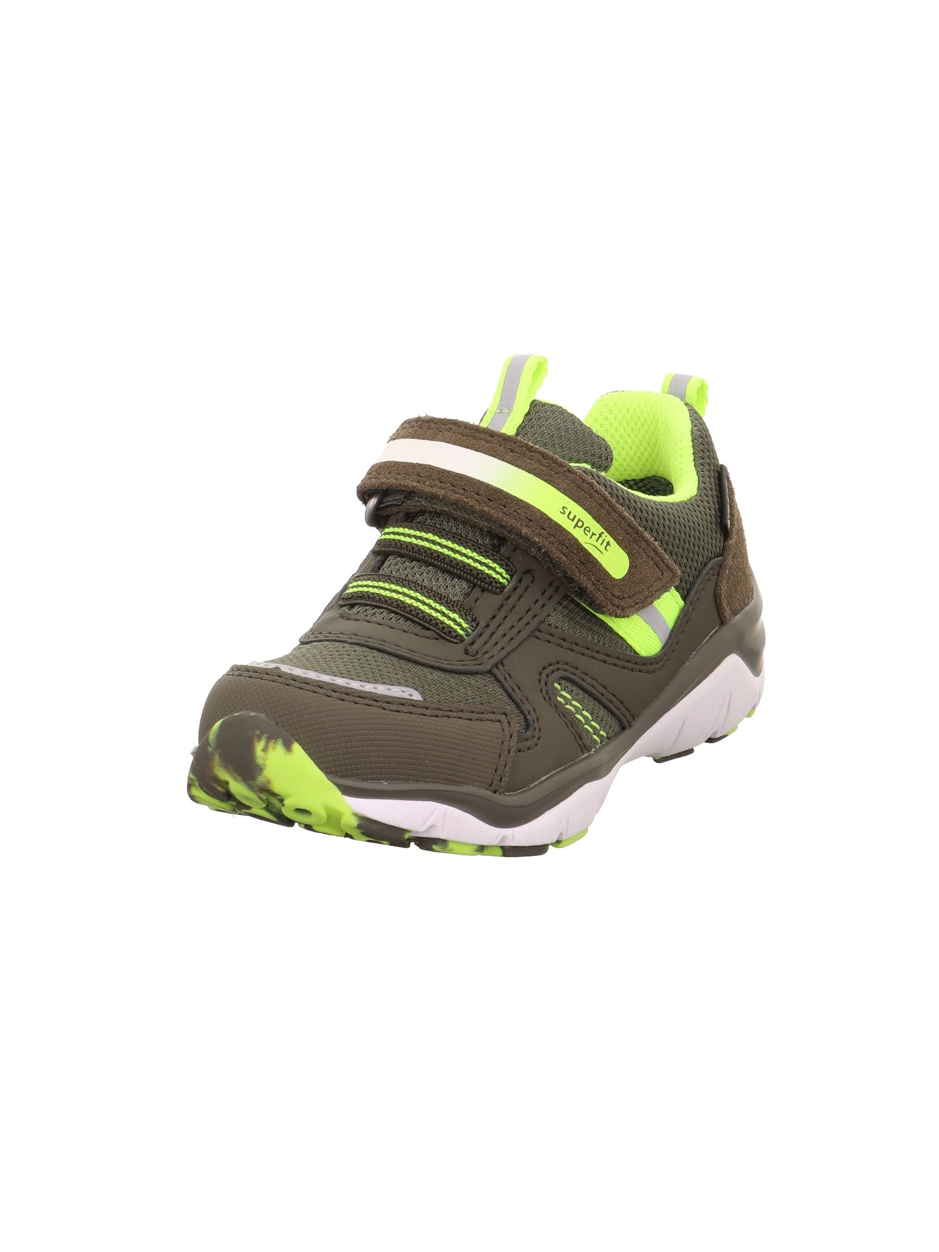 Superfit Boys' Sport5 Gore-Tex Trainers, Green Yellow 7000, 5.5 UK Child