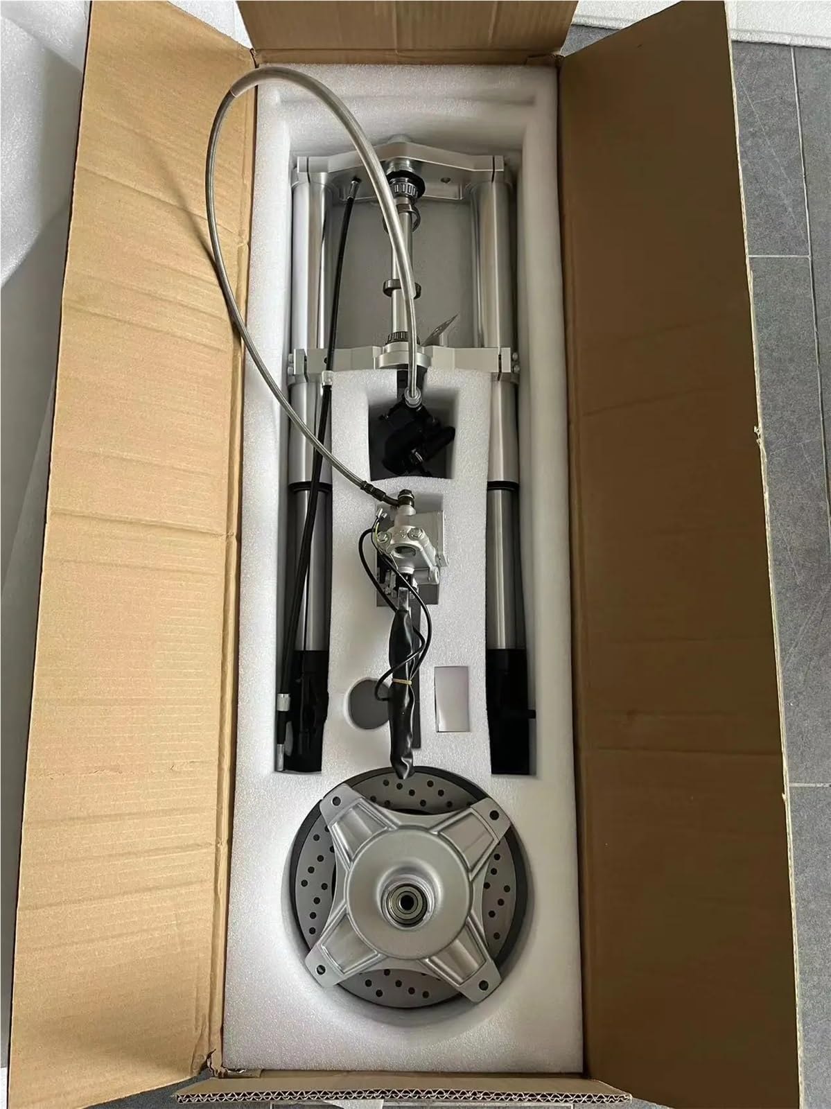 szpule motocykla wahacz Pasuje do zestawu przedniego widelca DAX CT70 Silver Trail Mini 70 Zestawy przedniego widelca DAX wahacza wahacz