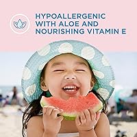 Vista 4 de Coppertone Water Babies - Loción de protección solar en aerosol SPF 50, protector solar para bebés recomendado por pediatras, protector solar