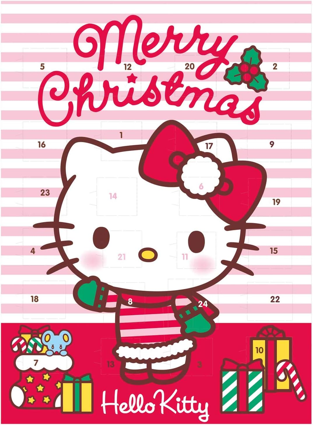 Hello Kitty chocolate advent calendar, 75 g