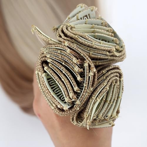 Miniatura 3 de Extensiones de cabello negro, 24 pulgadas23.6 in, 4.59 oz, 7 unidades por juego de extensiones de cabello sintético largo y lacio para mujer (1#