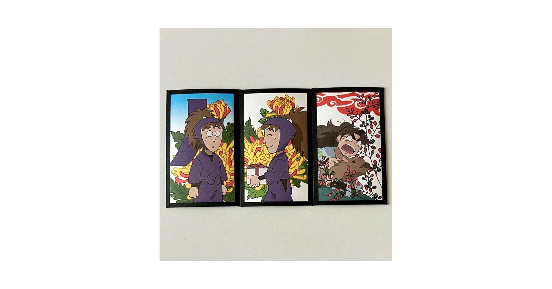 Amazon | 忍たま 花札 5年生 3枚セット | 花札 | おもちゃ