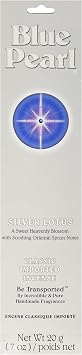 Blue Pearl Classic Fragrance Incense, Prem Silver Lotus, 20 Gram