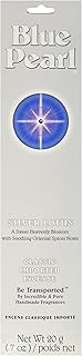 Blue Pearl Classic Fragrance Incense, Prem Silver Lotus, 20 Gram