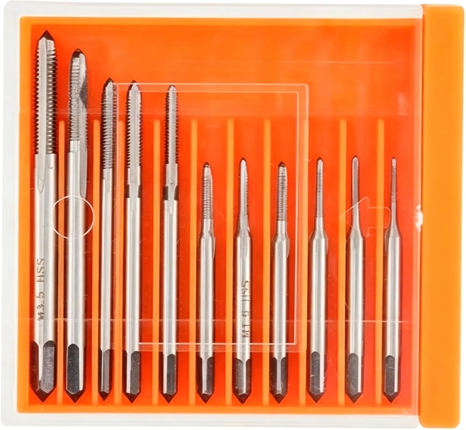 10pcs, Micro Taps, Metal, Straight Thread, Drill Tapping Tool