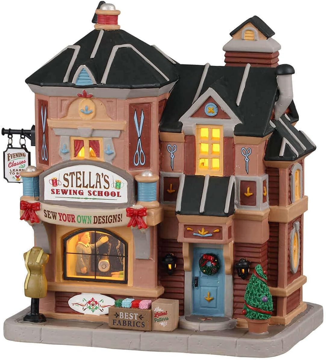 Lemax Stella's Sewing School #05633