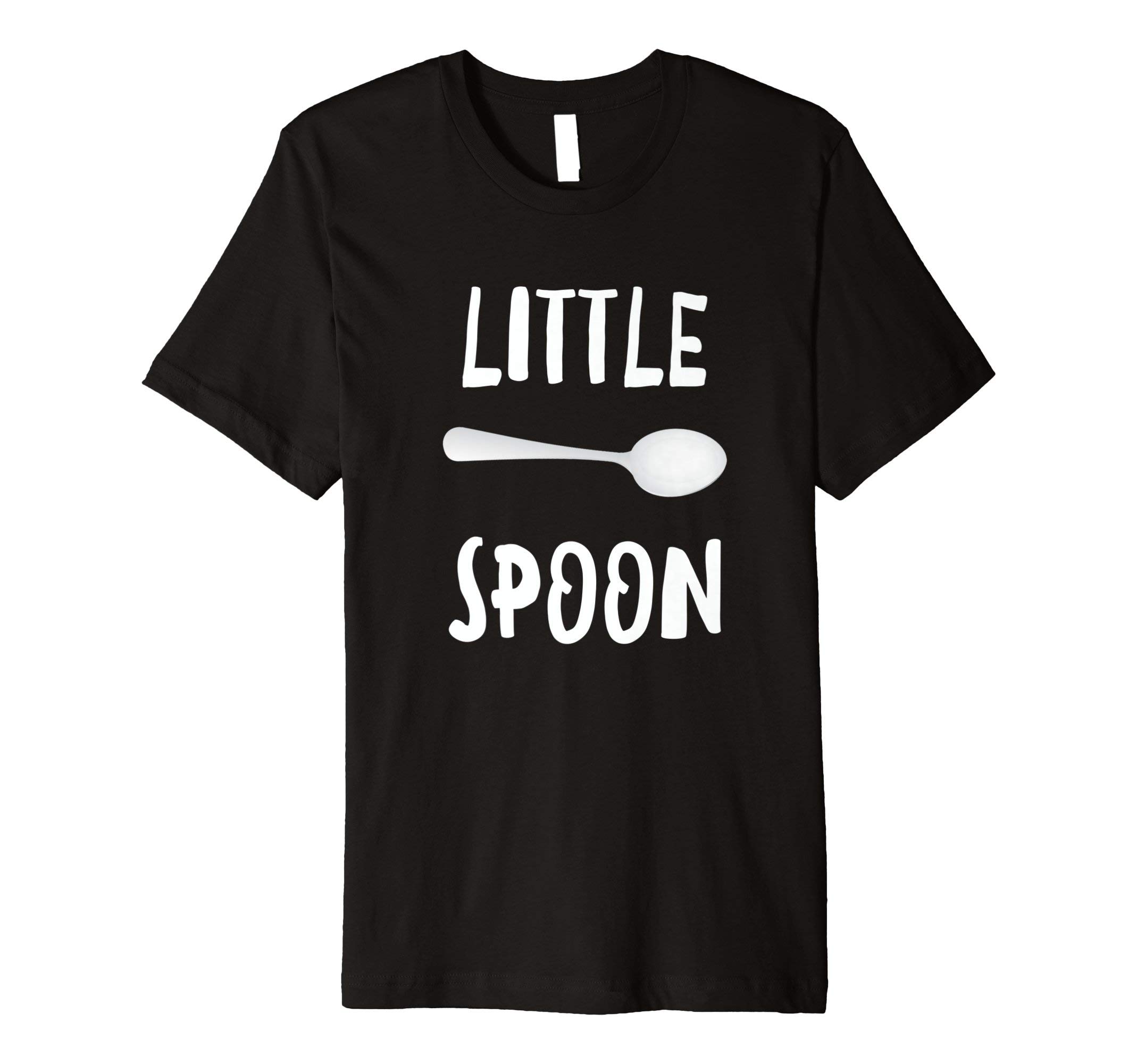 Little Spoon Big Spoon ShirtsLittle Spoon T-Shirt Funny Matching Family Couple Shirts T-ShirtOEKO-TEX STANDARD 100