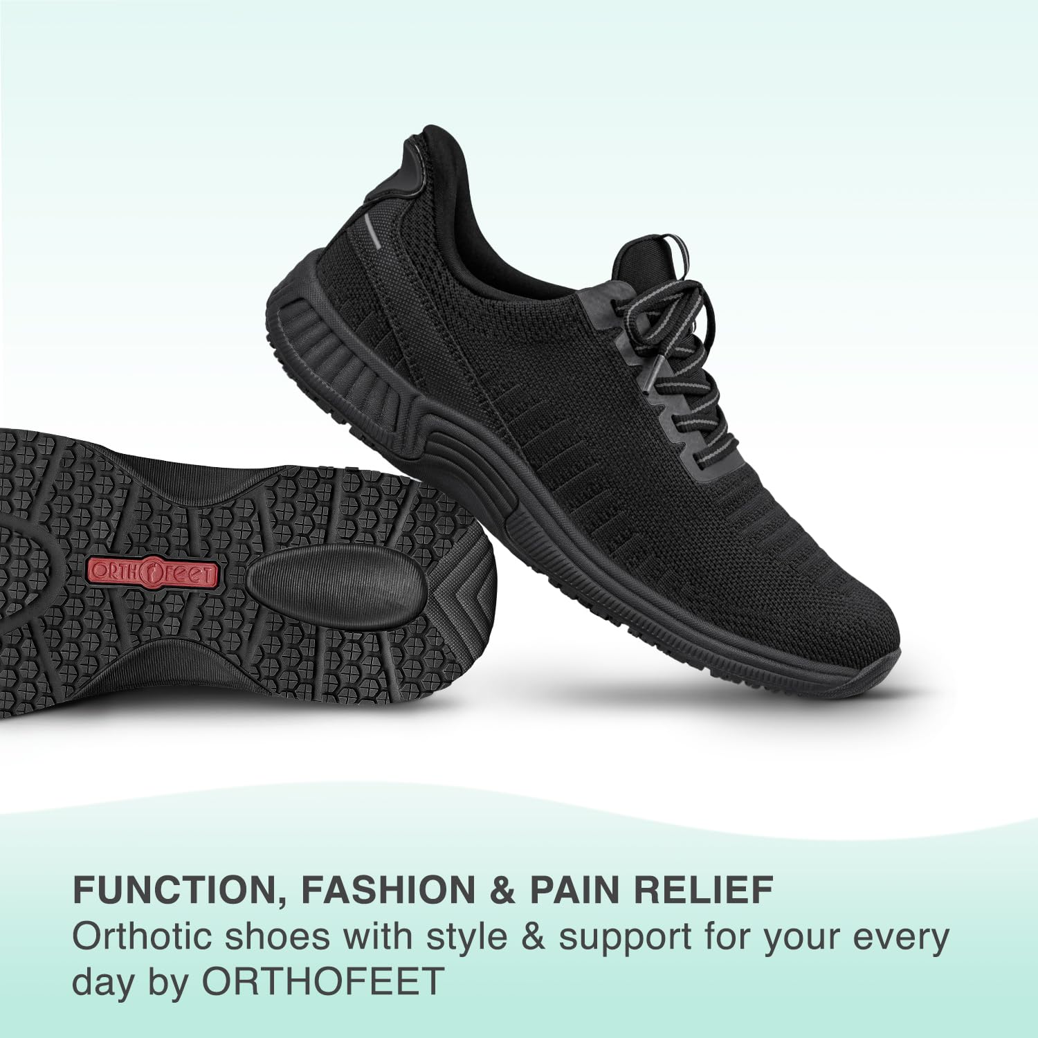 Orthofeet Kita, Zapatos Deportivos para Interiores y Exteriores Mujer