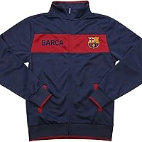 Vista 2 de Icon Sports Chaqueta de fútbol con licencia oficial del FC Barcelona - Unisex para niños