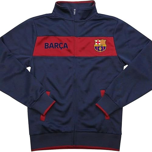 Miniatura 2 de Icon Sports Chaqueta de fútbol con licencia oficial del FC Barcelona - Unisex para niños