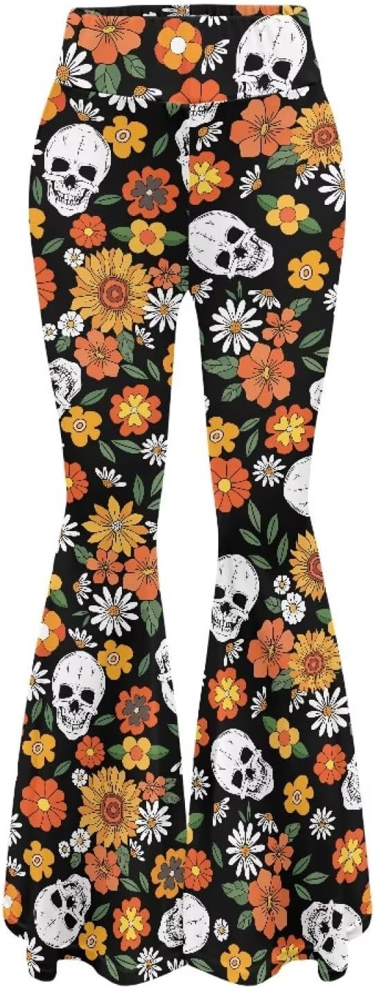 Women’s Yoga Pants High Waisted Flared Leggings Tummy Control Stretch Workout Sweatpants Soft Casual Pant XS-2XL