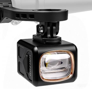 Ravemen UR1700 Bike Headlight, Under Mount Bicycle Light for 31.835mm Bar | Cut Off Beam | Dual Beam System | Auto On Off | Aluminum Housing | USB C Rechargeable | Road Urban Cycling