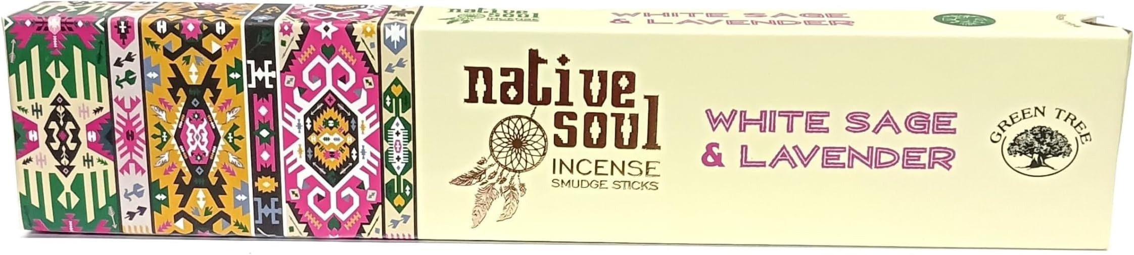 native soul White Sage and Lavender Incense Sticks