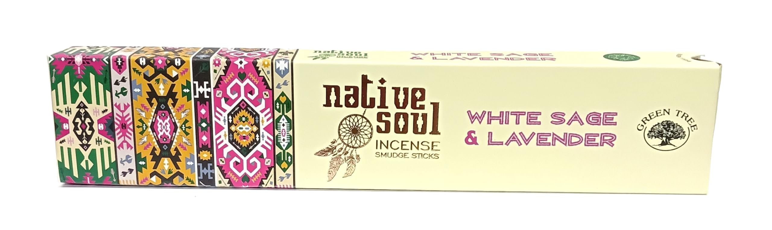 native soul White Sage and Lavender Incense Sticks