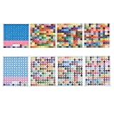 FytStycale Multifunction Color Number Label Stickers Easy to Use Craft DMC Floss Number