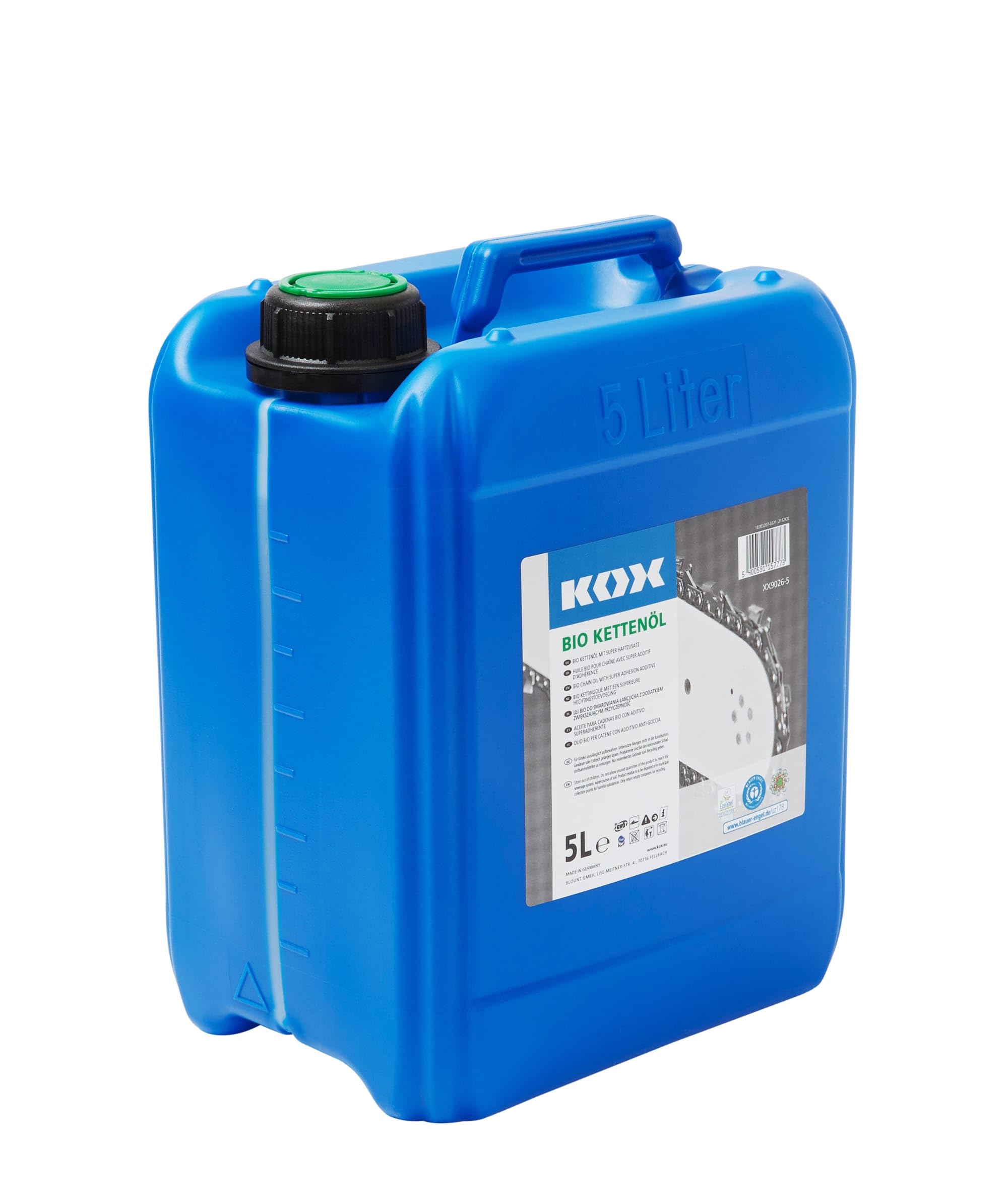 KOX Bio Sägeketten-Haftöl 5 Liter