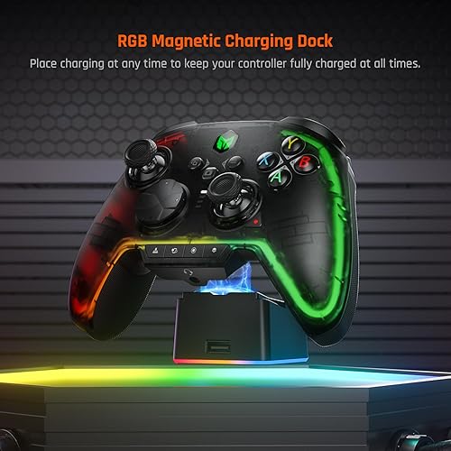 Miniatura 6 de BIGBIG WON Wireless Switch Controllers for Nintendo SwitchPC WindowsAndroidIOS, Bluetooth Wired PC Game Controller With 6-Axis