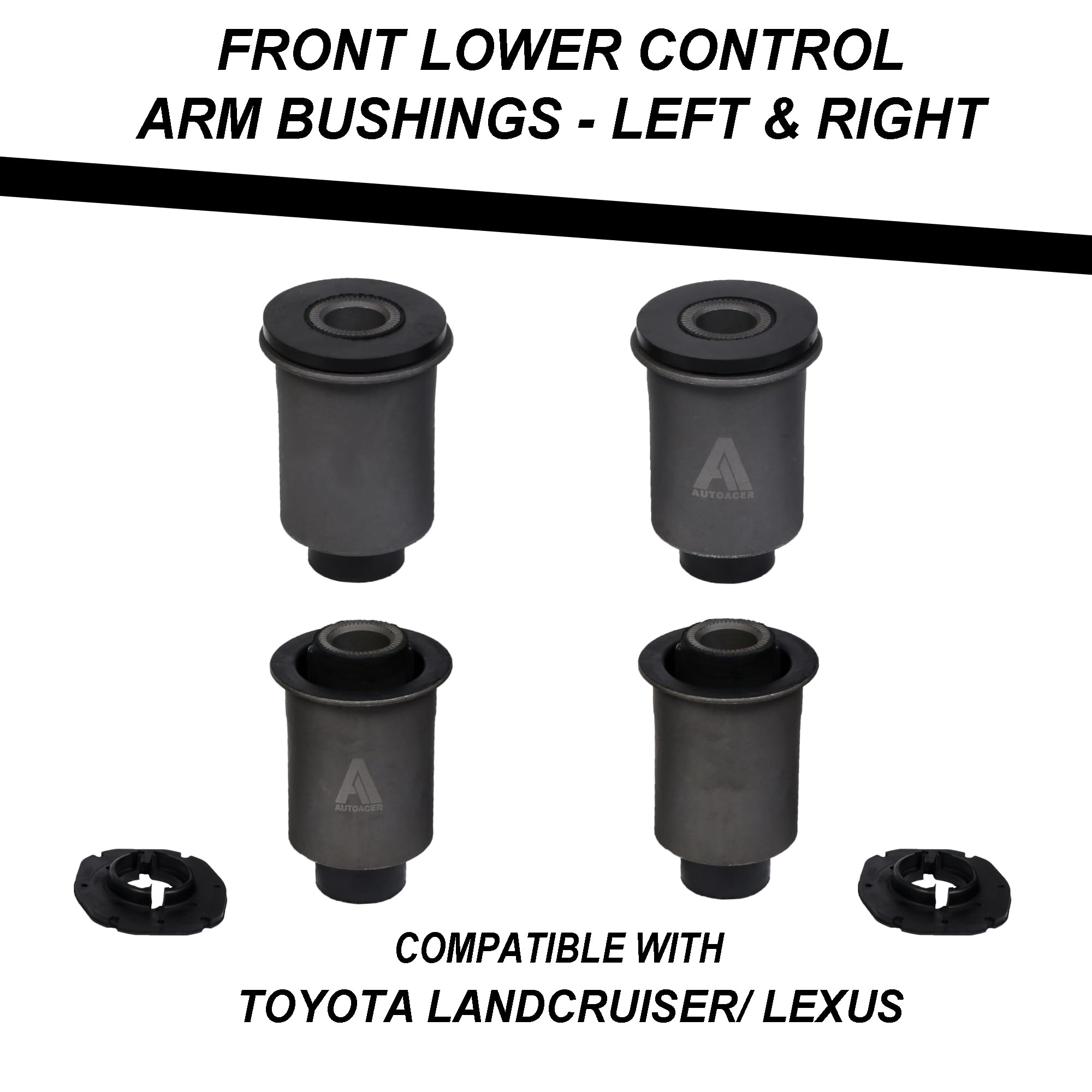 Front Upper Control Arms Fixed Offset To Suit Toyota Land Cruiser 300 Series 9986 Kta347