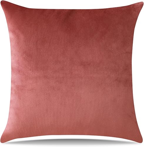 Miniatura 9 de Artscope Fundas de almohada cuadradas de terciopelo de lujo súper suaves, decorativas, fundas de cojín para sofá, dormitorio, decoración de