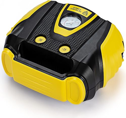 Miniatura 4 de Compresor de aire portátil inflador de neumáticos bomba eléctrica AC/DC