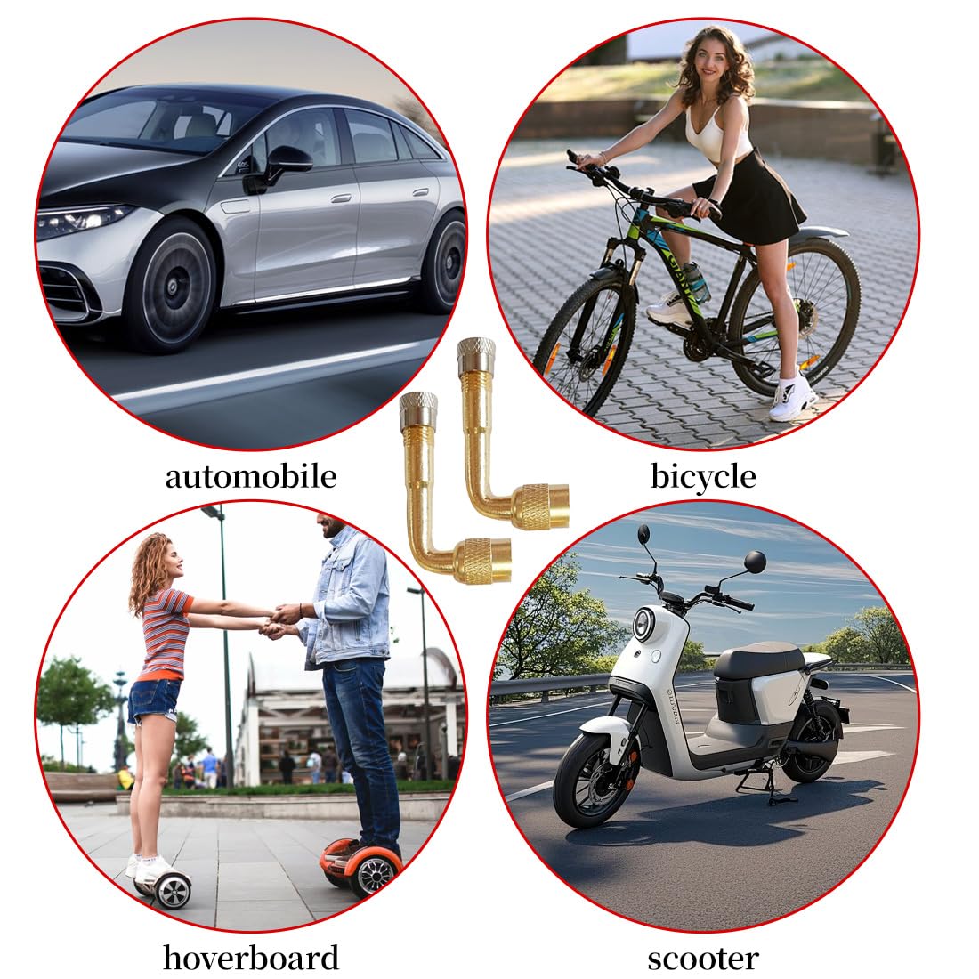 2 Pezzi Di Prolunga Per Valvola A 90 Gradi, Adattatore Per Valvola Per Auto, Valvola Angolare Per Auto, Valvola Per Auto, Valvola Per Bicicletta, Perfetto Per Auto, Moto, Bici E Scooter