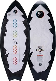 Hyperlite Broadcast Wakesurfer Board - Shaun Murray Endorsed - Versatile for Beginners to Intermediate Riders