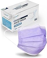 Vista 22 de FriCARE Mascarillas desechables, 3 capas ASTM nivel 3 grado médico, elegibles para FSA/HSA, transpirables y cómodas para alergias/protección solar